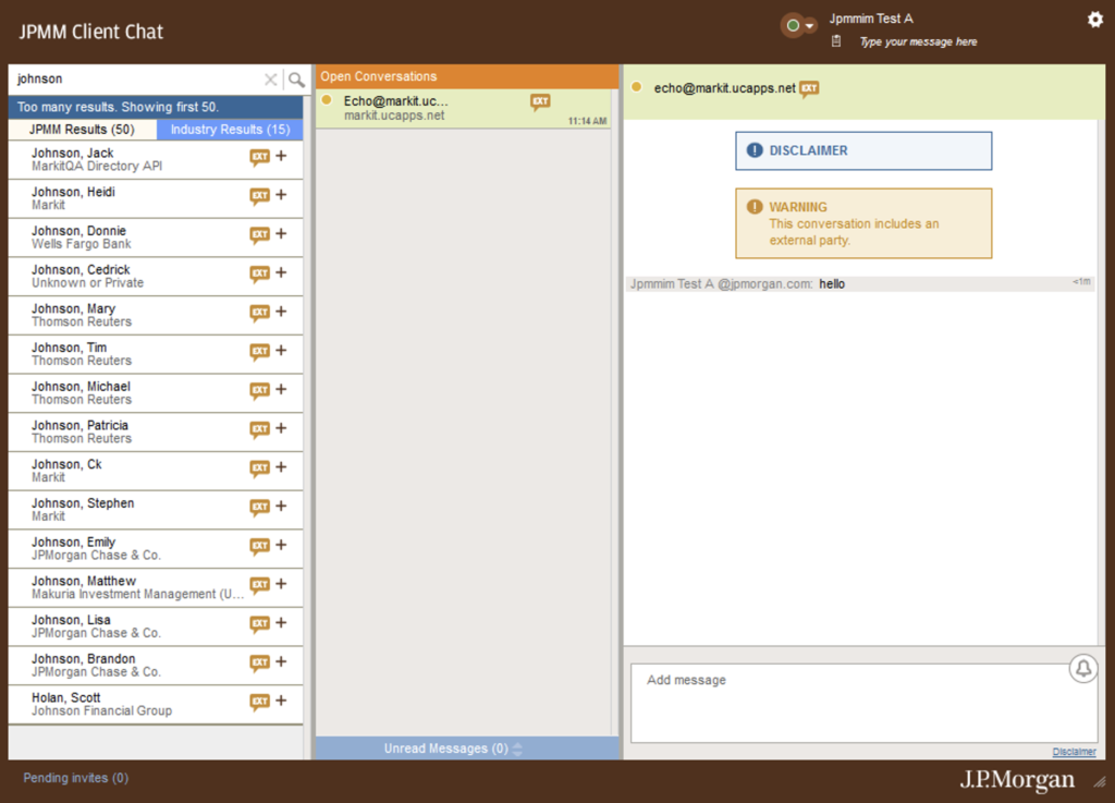 JPMM Chat